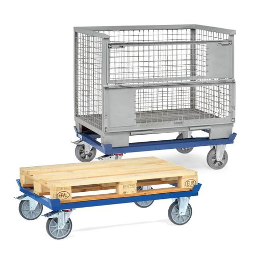 Nieuwe onderwagen, div. uitvoeringen mogelijk Euro pallet, Doe-het-zelf en Verbouw, Transportwagens, Nieuw, Transportkar, 100 liter of meer