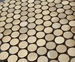 Reflections Penny Round Mozaïek goud, aluminium 19mm, Nieuw, Minder dan 20 cm, 10 m² of meer, Wandtegels