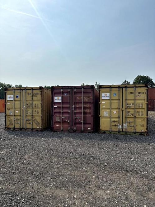 20ft gebruikte zeecontainers €1250 per stuk, Zakelijke goederen, Machines en Bouw | Keten en Containers, Ophalen