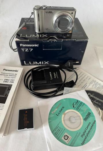 Panasonic Lunix Leica DMC TZ7 digitale camera compleet beschikbaar voor biedingen