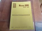 Dealer werkplaatshandboek Fiat 500 Type 110 1958, 302 blz, Ophalen of Verzenden