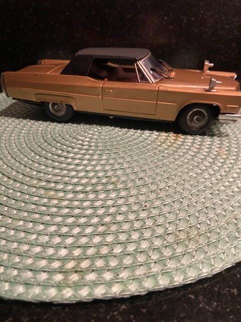 Cadillac Bandai jaren '60 blik lithograved auto battery toy, Verzamelen, Speelgoed, Gebruikt, Ophalen of Verzenden