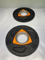 Ziva Halterschijven 2x 1,25kg - 50mm, Sport en Fitness, Fitnessmaterialen, Ophalen of Verzenden, Gebruikt, Armen, Halterschijven