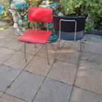 Gispen Rietveld Cordemeijer D-8 stoelen - Vintage Design, Ophalen, Gebruikt, Twee, Overige kleuren