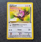 Jigglypuff editie 1 / 1e edition, Hobby en Vrije tijd, Verzamelkaartspellen | Pokémon, Ophalen of Verzenden, Losse kaart