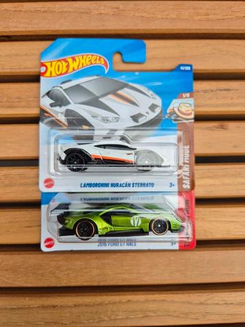 Hot Wheels Lamborghini & Ford GT  beschikbaar voor biedingen