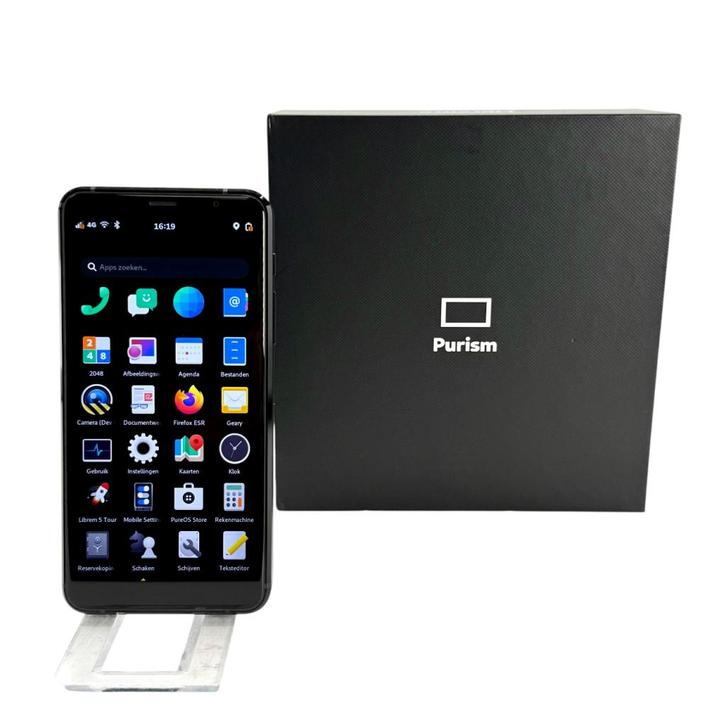 Purism Librem 5 Black | PureOS (Linux) | NETTE STAAT! COMPLE, Telecommunicatie, Mobiele telefoons | Overige merken, Zo goed als nieuw