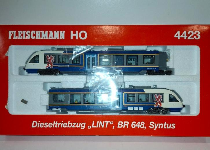 Fleischmann Lint "Arriva Limburg" digitaal, Hobby en Vrije tijd, Modeltreinen | H0, Zo goed als nieuw, Gelijkstroom, Fleischmann