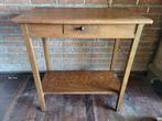 Oud tafeltje side table, Ophalen, Gebruikt, 50 tot 100 cm, 25 tot 50 cm