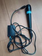 microfoon Singstar met adapter PS2, Spelcomputers en Games, Games | Sony PlayStation 2, Vanaf 7 jaar, Gebruikt, Ophalen of Verzenden