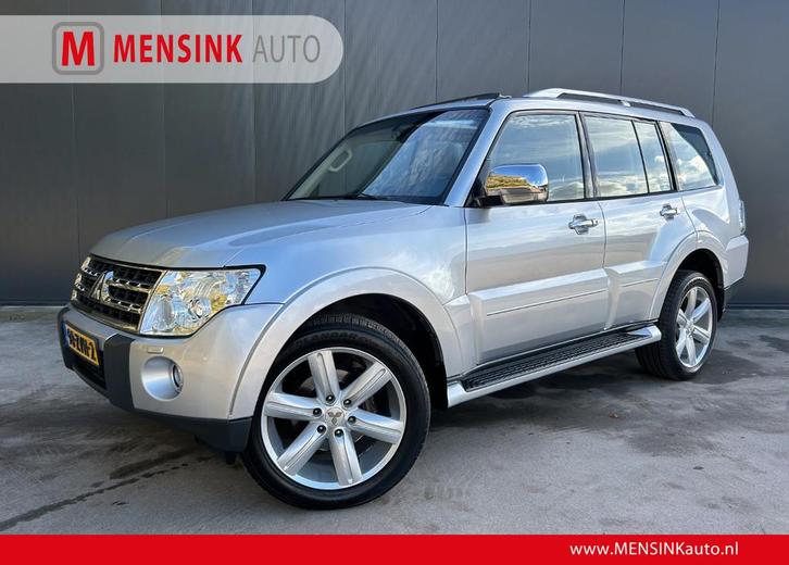 Mitsubishi Pajero 3.8 V6 AUTOMAAT Instyle 7 PERS LEER CRUISE, Auto's, Mitsubishi, Te koop, Pajero, 4x4, ABS, Achteruitrijcamera