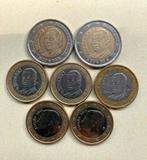 SPAANSE 🇪🇸 Euromunten COLLECTIE 2 euro en 1 euro munten, Postzegels en Munten, Munten | Europa | Euromunten, Ophalen of Verzenden