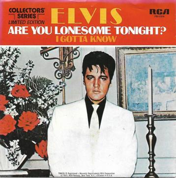 Elvis – Are You Lonesome Tonight – I Gotta Know beschikbaar voor biedingen