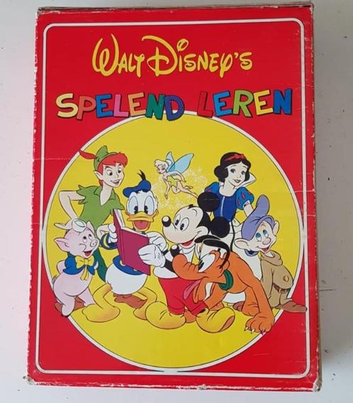 Spelend leren Disney 6 boeken, Verzamelen, Disney, Overige typen, Ophalen of Verzenden