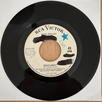 Elvis PROMO Single - Roustabout - USA 1964 beschikbaar voor biedingen