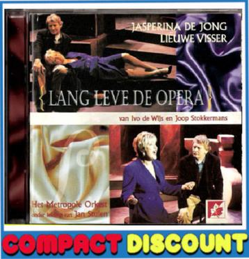 CD Lang Leve de Opera Nederlandse Musical Jasperina de Jong