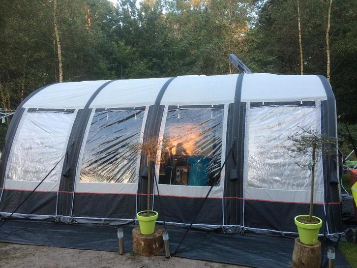 voortent opblaasbaar 5 mtr, Caravans en Kamperen, Caravan accessoires, Gebruikt, Ophalen