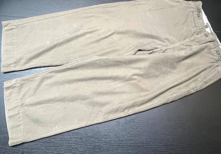 Ww2 us m43 broek, Verzamelen, Militaria | Tweede Wereldoorlog, Landmacht, Kleding of Schoenen, Amerika, Ophalen of Verzenden