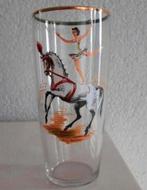 Glas met Circus opdruk, Ophalen of Verzenden, Zo goed als nieuw, Frisdrankglas