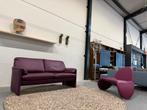 Als nieuw Leolux Bora Beta Bank paars leer Design Bank, Huis en Inrichting, Leolux, Tweepersoons, Ophalen of Verzenden, Zo goed als nieuw