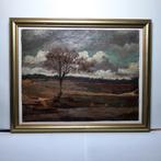 Schilderij van een landschap, Antiek en Kunst, Ophalen of Verzenden