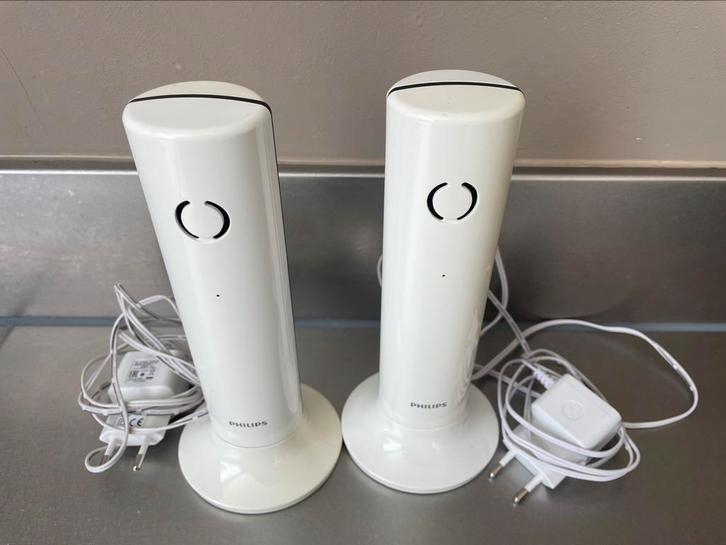 Philips M335 duo voor vaste telefoonaansluiting, Telecommunicatie, Vaste telefoons | Handsets en Draadloos, Gebruikt, 2 handsets