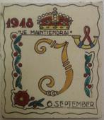 tegel Je maintiendrai 1948 6 september, Ophalen, Zo goed als nieuw