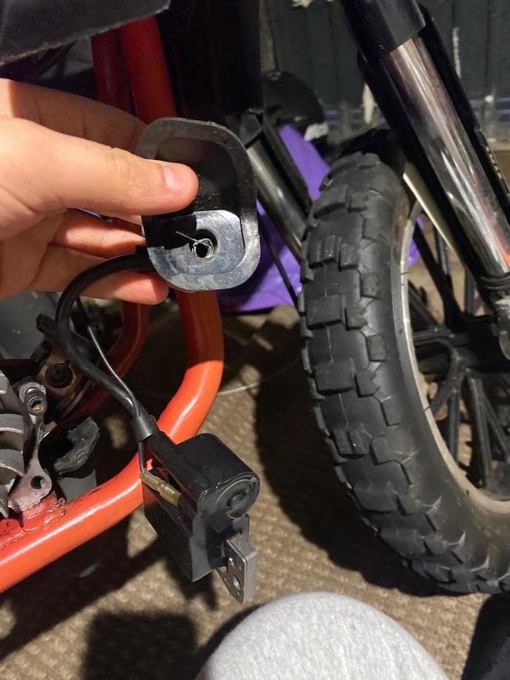 Crosser 50cc 2-takt - Perfect voor de jeugd!, Fietsen en Brommers, Minibikes, Midibikes en Pitbikes, Gebruikt, Dirtbike, Ophalen