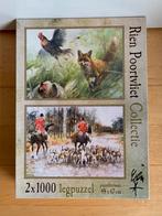 NIEUW! Twee Puzzels Rien Poortvliet~ 2x 1000 🧩 Vos, Ophalen of Verzenden, 500 t/m 1500 stukjes, Zo goed als nieuw, Legpuzzel