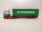 Scania R + Container Trailer  v.d.Kooij Code 3 1:50, Hobby en Vrije tijd, Modelauto's | 1:50, Ophalen of Verzenden, Zo goed als nieuw