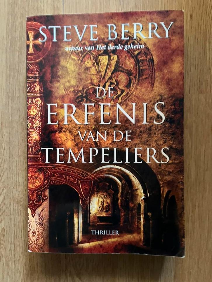 Steve Berry - De erfenis van de Tempeliers, Boeken, Thrillers, Zo goed als nieuw, Ophalen of Verzenden