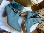 Blauwe laarsjes mt 38, Ophalen of Verzenden, Zo goed als nieuw, Zwart, Sneakers of Gympen