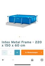 Intex zwembad 220x150x60 cm, Ophalen, Zo goed als nieuw, Opzetzwembad, 200 tot 400 cm