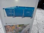 Intex opzetzwembad 4.50x2.20x0.84 met zandpomp,verwarming, Ophalen, Gebruikt, 200 tot 300 cm, 80 tot 120 cm