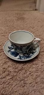 Kop en schotel Blue Danube, Antiek en Kunst, Ophalen