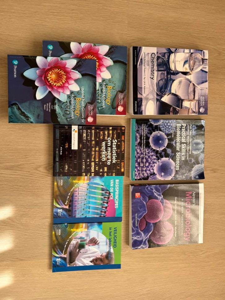 Biologie en medisch laboratoriumonderzoek boeken, Boeken, Studieboeken en Cursussen, Zo goed als nieuw, HBO, Beta, Ophalen of Verzenden