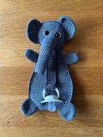 Gehaakte Speenknuffel - Olifant - Excl. Speen, Ophalen of Verzenden, Nieuw, Olifant