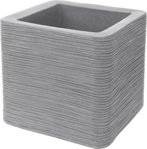 Pro Garden Plantenpot/bloempot Square 38x38x33cm, Tuin en Terras, Bloembakken en Plantenbakken, Nieuw, Kunststof, Binnen, Tuin