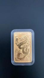 1 ounce goud Dragon rectangular 2024 in originele capsule, Ophalen of Verzenden, Goud