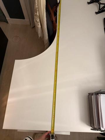 Hoekbureau IKEA Galant wit - afbeelding 7