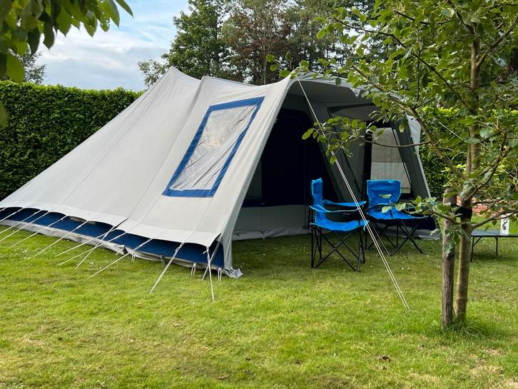 Nette Vrijbuiter Japio pyramide tent 6 persoons, Caravans en Kamperen, Tenten, tot en met 6, Gebruikt, Ophalen