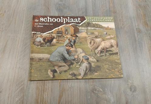 Schoolplaat het volle leven zomerhalfjaar, Antiek en Kunst, Antiek | Schoolplaten, Stad- en Dorpsgezichten, Ophalen of Verzenden