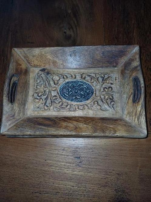 Set van 4 kleine serveerplankjes, dienblaadjes, onderzetters, Huis en Inrichting, Woonaccessoires | Dienbladen, Hout, Ophalen of Verzenden