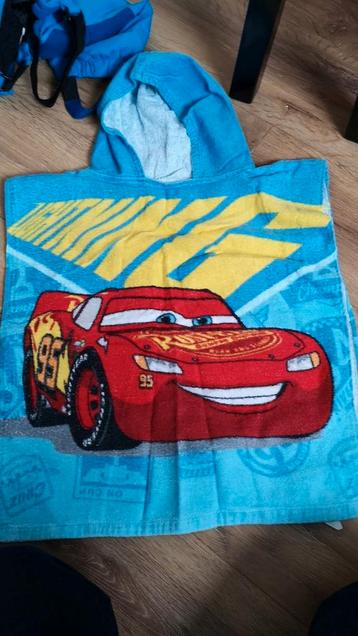Cars Poncho - Lightning McQueen 50/115 cm beschikbaar voor biedingen