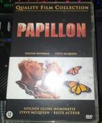 dvd papillon steve mcqueen krasvrij nlo, Cd's en Dvd's, Dvd's | Klassiekers, 1960 tot 1980, Gebruikt, Verzenden, Drama