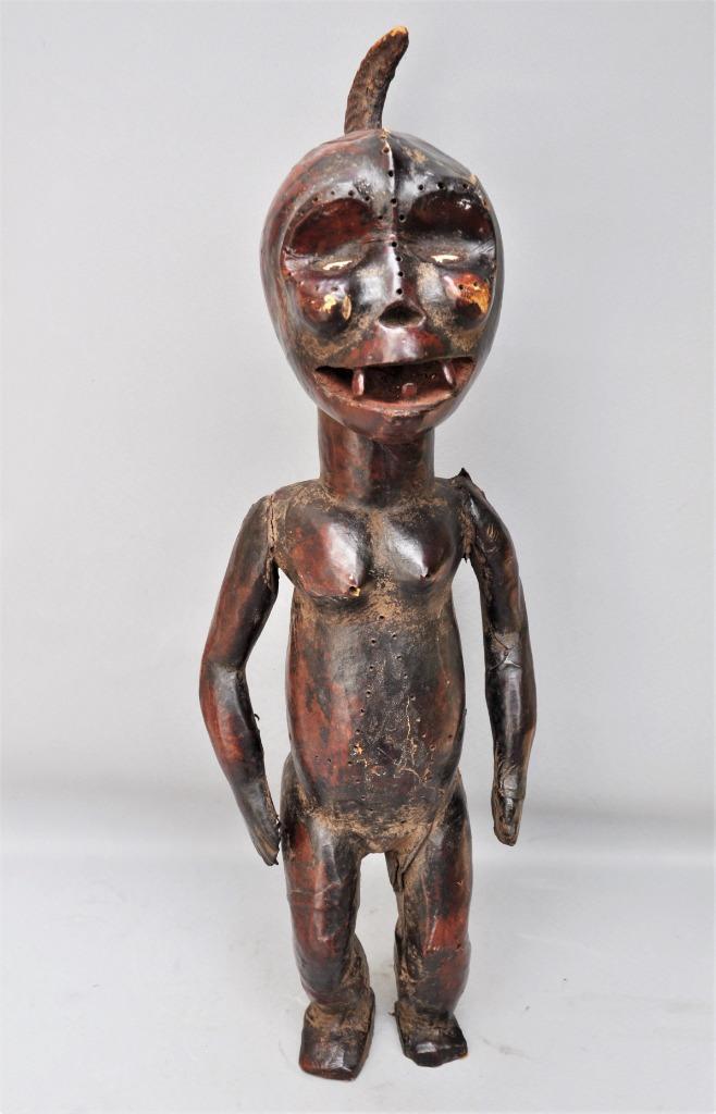 Zeldzame beschermingsfetish - EKOÏ volk - Nigeria, Antiek en Kunst, Kunst | Niet-Westerse kunst, Ophalen of Verzenden