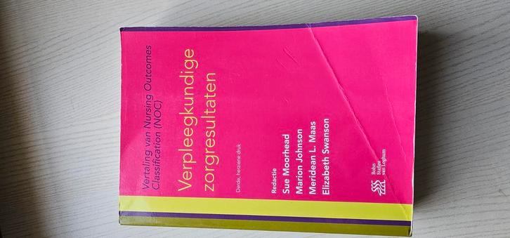 Sue Moorhead - Verpleegkundige zorgresultaten, Boeken, Wetenschap, Zo goed als nieuw, Ophalen of Verzenden