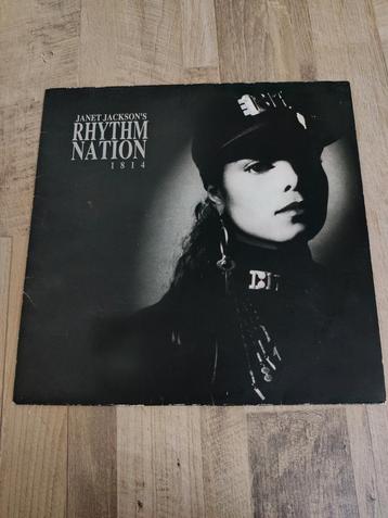 Te koop: Janet Jackson's Rhythm Nation 1814 LP uit 1989 beschikbaar voor biedingen