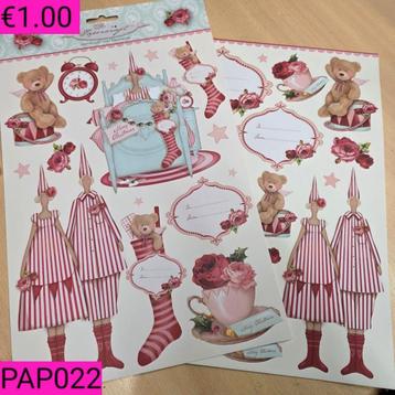 Papier en plaatjes deel 2 beschikbaar voor biedingen