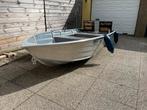 Gelaste aluminium vis / bijboot Kimple 370T, Watersport en Boten, Vis- en Consoleboten, Ophalen, Geen motor, Gebruikt, Tot 10 pk